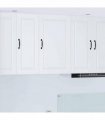 vidaXL Wall Cabinet PORTO White 50 x 31 x 80 cm Engineered Wood — Model: 1x wall cabinet (1 door)