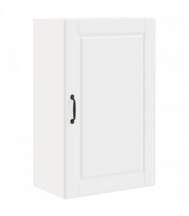 vidaXL Wall Cabinet PORTO White 50 x 31 x 80 cm Engineered Wood — Model: 1x wall cabinet (1 door)