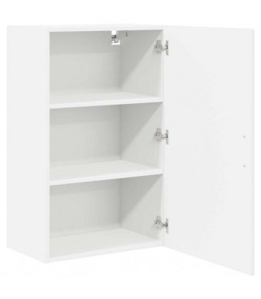 vidaXL Wall Cabinet PORTO White 50 x 31 x 80 cm Engineered Wood — Model: 1x wall cabinet (1 door)