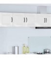 vidaXL Wall Cabinet PORTO High Gloss White 80 x 31 x 40 cm — Model: 1x wall cabinet (2 doors)