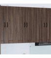 vidaXL Wall Cabinet PORTO Brown Oak 60 x 31 x 100 cm Engineered Wood — Model: 1x wall cabinet (2 doors)