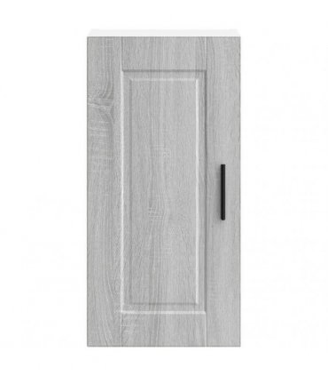 vidaXL Kitchen Wall Cabinet Porto Grey Sonoma Engineered Wood — Size: 30 x 31 x 60 cm, Model: 1x wall cabinet (1 door)