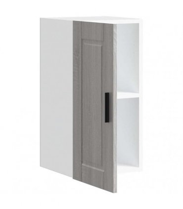 vidaXL Kitchen Wall Cabinet Porto Grey Sonoma Engineered Wood — Size: 30 x 31 x 60 cm, Model: 1x wall cabinet (1 door)