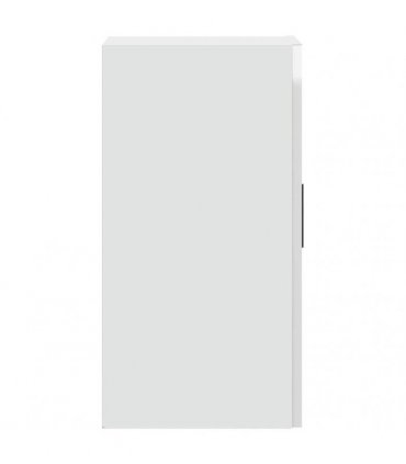 vidaXL Kitchen Wall Cabinet Porto High Gloss White Engineered Wood — Size: 30 x 31 x 60 cm, Model: 1x wall cabinet (1 door)