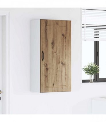 vidaXL Wall Cabinet PORTO Artisan Oak 50 x 31 x 100 cm Engineered Wood — Model: 1x wall cabinet (1 door)