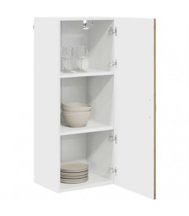 vidaXL Wall Cabinet PORTO Artisan Oak 40 x 31 x 100 cm Engineered Wood — Model: 1x wall cabinet (1 door)