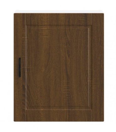 vidaXL Kitchen Wall Cabinet Porto Brown Oak Engineered Wood — Size: 50 x 31 x 60 cm, Model: 1x wall cabinet (1 door)
