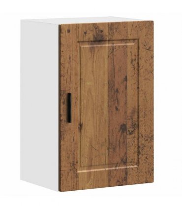 vidaXL Kitchen Wall Cabinet Porto Old Wood Engineered Wood — Size: 40 x 31 x 60 cm, Model: 1x wall cabinet (1 door)