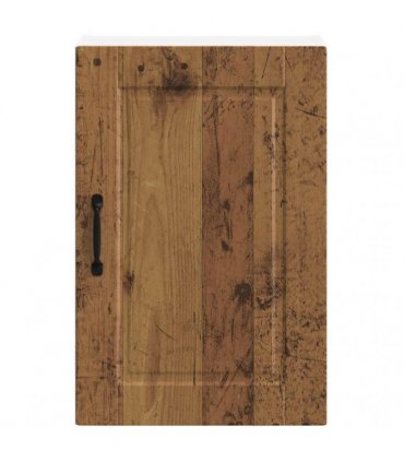 vidaXL Kitchen Wall Cabinet Porto Old Wood Engineered Wood — Size: 40 x 31 x 60 cm, Model: 1x wall cabinet (1 door)