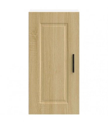 vidaXL Kitchen Wall Cabinet Porto Sonoma Oak Engineered Wood — Size: 30 x 31 x 60 cm, Model: 1x wall cabinet (1 door)