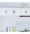 vidaXL Wall Cabinet PORTO 2 pcs White 40 x 31 x 40 cm Engineered Wood — Model: 2x wall cabinet (1 door)