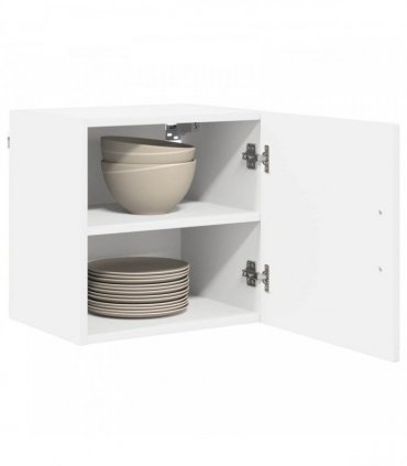 vidaXL Wall Cabinet PORTO 2 pcs White 40 x 31 x 40 cm Engineered Wood — Model: 2x wall cabinet (1 door)