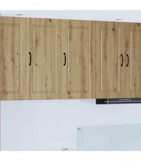 vidaXL Wall Cabinet PORTO Artisan Oak 40 x 31 x 80 cm Engineered Wood — Model: 1x wall cabinet (1 door)