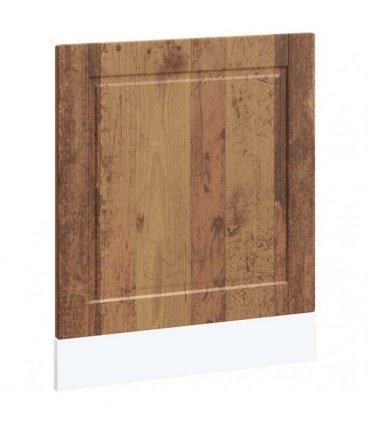 vidaXL Dishwasher Panel Porto Old Wood 60x1.5x57 cm Engineered Wood — Size: 60 x 1.5 x 67 cm, Model: 1x dishwasher panel