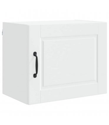 vidaXL Wall Cabinet PORTO 2 pcs White 50 x 31 x 40 cm Engineered Wood — Model: 2x wall cabinet (1 door)