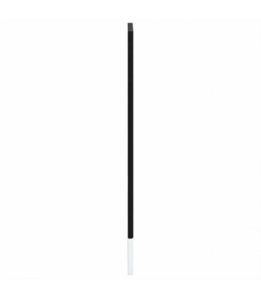 vidaXL Dishwasher Panel Porto Black 45x1,5x57 cm Engineered Wood — Size: 45 x 1.5 x 67 cm, Model: 1x dishwasher panel