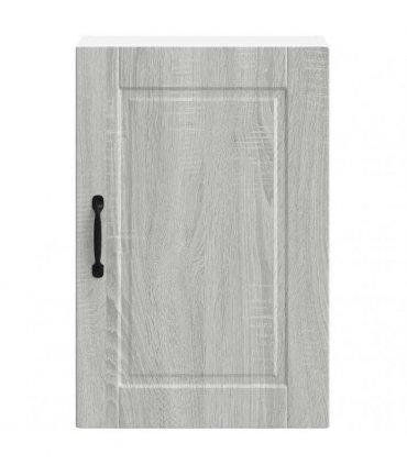 vidaXL Kitchen Wall Cabinet Porto Grey Sonoma Engineered Wood — Size: 40 x 31 x 60 cm, Model: 1x wall cabinet (1 door)