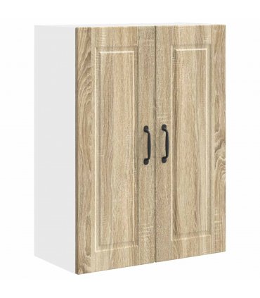 vidaXL Wall Cabinet PORTO Sonoma Oak 60 x 31 x 80 cm Engineered Wood — Model: 1x wall cabinet (2 doors)