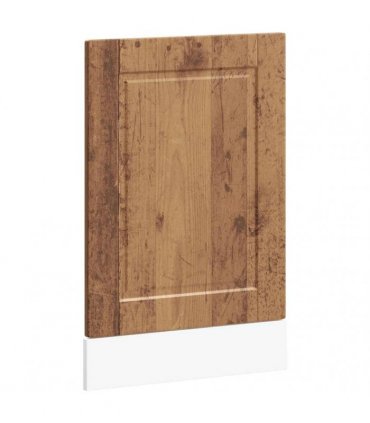 vidaXL Dishwasher Panel Porto Old Wood 45x1,5x57 cm Engineered Wood — Size: 45 x 1.5 x 67 cm, Model: 1x dishwasher panel