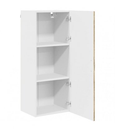 vidaXL Wall Cabinet PORTO Sonoma Oak 40 x 31 x 100 cm Engineered Wood — Model: 1x wall cabinet (1 door)