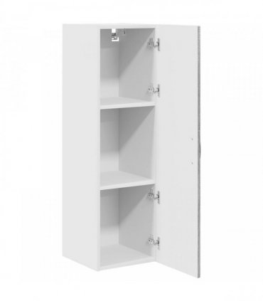 vidaXL Wall Cabinet PORTO Grey Sonoma 30 x 31 x 100 cm Engineered Wood — Model: 1x wall cabinet (1 door)