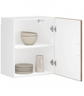 vidaXL Kitchen Wall Cabinet Porto Old Wood Engineered Wood — Size: 50 x 31 x 60 cm, Model: 1x wall cabinet (1 door)