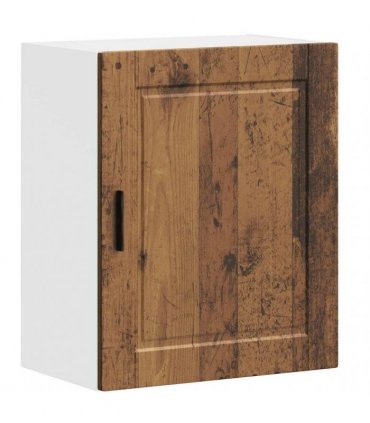 vidaXL Kitchen Wall Cabinet Porto Old Wood Engineered Wood — Size: 50 x 31 x 60 cm, Model: 1x wall cabinet (1 door)