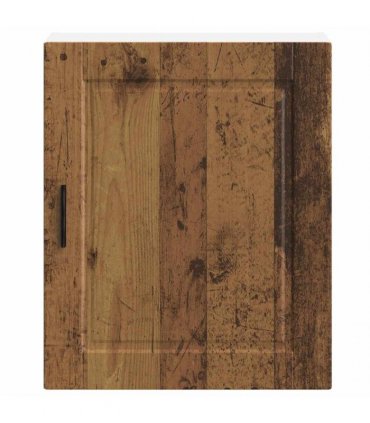 vidaXL Kitchen Wall Cabinet Porto Old Wood Engineered Wood — Size: 50 x 31 x 60 cm, Model: 1x wall cabinet (1 door)