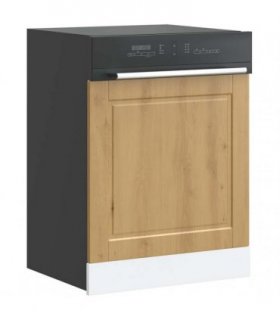 vidaXL Dishwasher Panel Porto Artisan Oak 60x1.5x57 cm Engineered Wood — Size: 60 x 1.5 x 67 cm, Model: 1x dishwasher panel