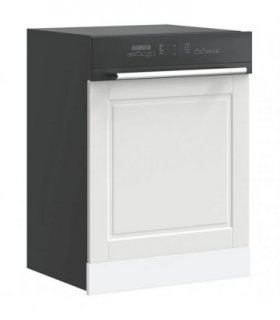 vidaXL Dishwasher Panel Porto White 60x1.5x57 cm Engineered Wood — Size: 60 x 1.5 x 67 cm, Model: 1x dishwasher panel