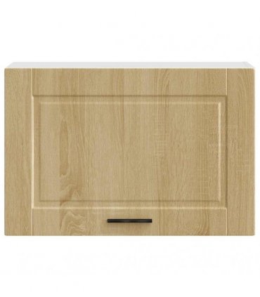 vidaXL Kitchen Wall Cabinet Porto Sonoma Oak Engineered Wood — Size: 60 x 31 x 40 cm, Model: 1x wall cabinet (1 flap door)