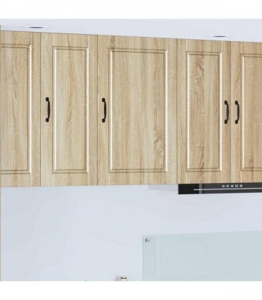 vidaXL Wall Cabinet PORTO Sonoma Oak 50 x 31 x 80 cm Engineered Wood — Model: 1x wall cabinet (1 door)