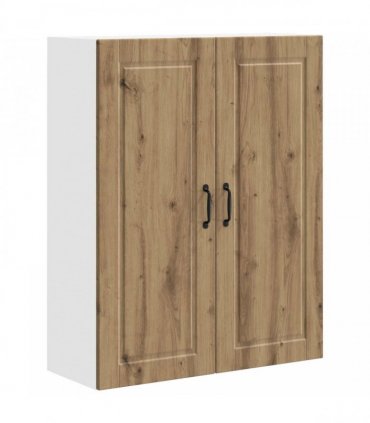 vidaXL Wall Cabinet PORTO Artisan Oak 80 x 31 x 100 cm Engineered Wood — Model: 1x wall cabinet (2 doors)