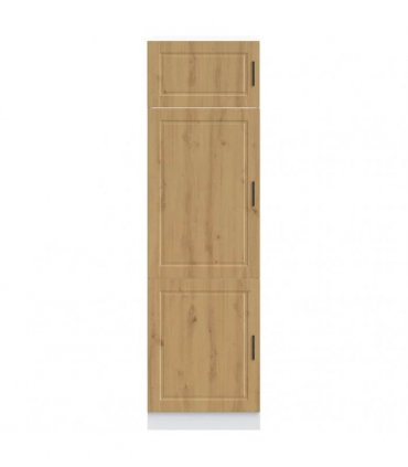 vidaXL Kitchen Cupboard "Porto" Artisan Oak Engineered Wood — Size: 60 x 57 x 207 cm, Model: 1x cupboard