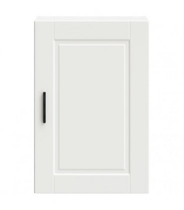 vidaXL Kitchen Wall Cabinet Porto White Engineered Wood — Size: 40 x 31 x 60 cm, Model: 1x wall cabinet (1 door)