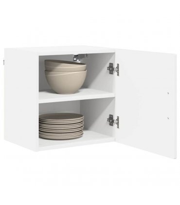 vidaXL Wall Cabinet PORTO 2 pcs High Gloss White 40 x 31 x 40 cm — Model: 2x wall cabinet (1 door)