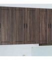vidaXL Wall Cabinet PORTO Brown Oak 80 x 31 x 100 cm Engineered Wood — Model: 1x wall cabinet (2 doors)