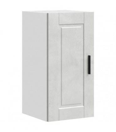 vidaXL Kitchen Wall Cabinet Porto Concrete Grey Engineered Wood — Size: 30 x 31 x 60 cm, Model: 1x wall cabinet (1 door)