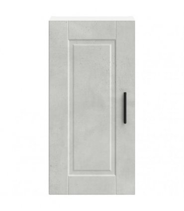 vidaXL Kitchen Wall Cabinet Porto Concrete Grey Engineered Wood — Size: 30 x 31 x 60 cm, Model: 1x wall cabinet (1 door)