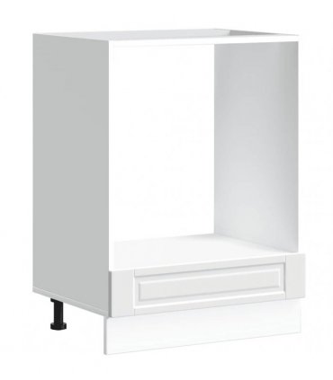 vidaXL Oven Cabinet Porto White Engineered Wood — Size: 60 x 46 x 81.5 cm, Model: 1x oven cabinet