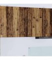 vidaXL Wall Cabinet PORTO Old Wood 60 x 31 x 80 cm Engineered Wood — Model: 1x wall cabinet (2 doors)