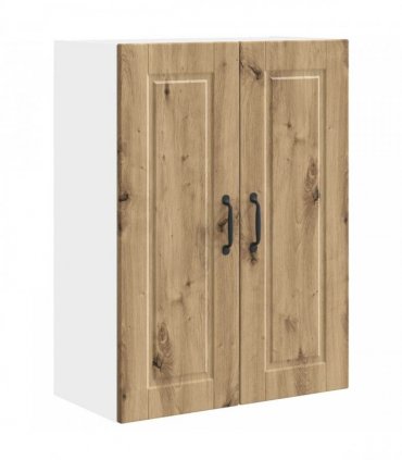 vidaXL Wall Cabinet PORTO Artisan Oak 60 x 31 x 80 cm Engineered Wood — Model: 1x wall cabinet (2 doors)