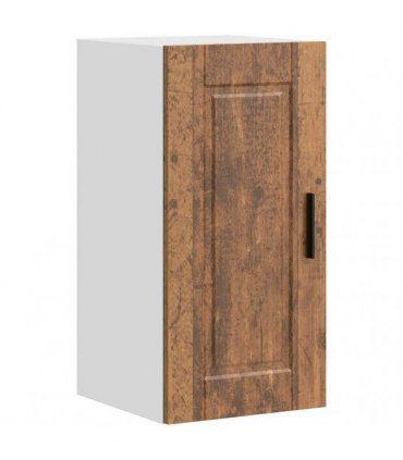 vidaXL Kitchen Wall Cabinet Porto Old Wood Engineered Wood — Size: 30 x 31 x 60 cm, Model: 1x wall cabinet (1 door)