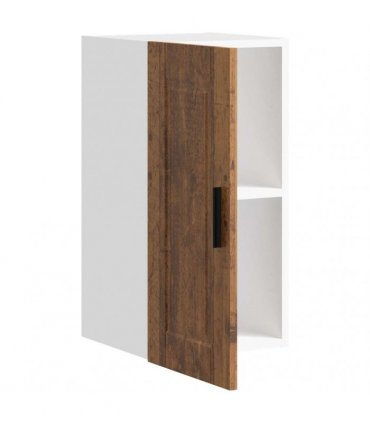vidaXL Kitchen Wall Cabinet Porto Old Wood Engineered Wood — Size: 30 x 31 x 60 cm, Model: 1x wall cabinet (1 door)