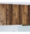 vidaXL Wall Cabinet PORTO Old Wood 80 x 31 x 100 cm Engineered Wood — Model: 1x wall cabinet (2 doors)