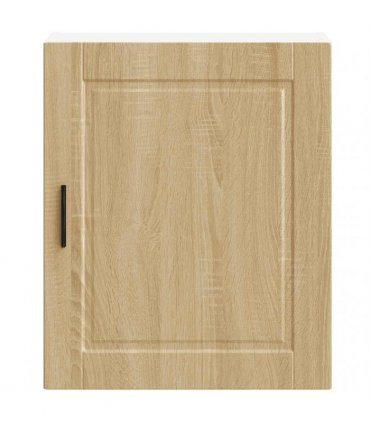 vidaXL Kitchen Wall Cabinet Porto Sonoma Oak Engineered Wood — Size: 50 x 31 x 60 cm, Model: 1x wall cabinet (1 door)
