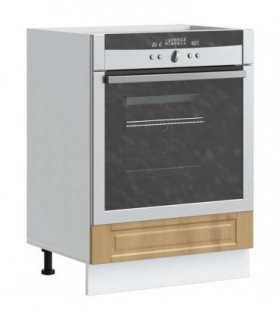 vidaXL Oven Cabinet Porto Artisan Oak Engineered Wood — Size: 60 x 46 x 81.5 cm, Model: 1x oven cabinet