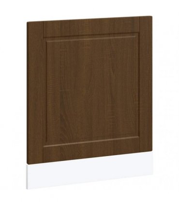 vidaXL Dishwasher Panel Porto Brown Oak 60x1.5x57 cm Engineered Wood — Size: 60 x 1.5 x 67 cm, Model: 1x dishwasher panel