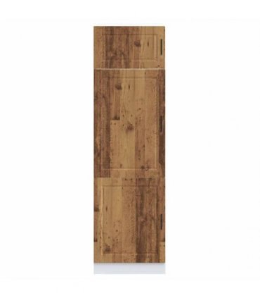 vidaXL Kitchen Cupboard "Porto" Old Wood Engineered Wood — Size: 60 x 57 x 207 cm, Model: 1x cupboard