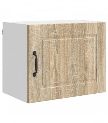 vidaXL Wall Cabinet PORTO 2 pcs Sonoma Oak 50 x 31 x 40 cm — Model: 2x wall cabinet (1 door)